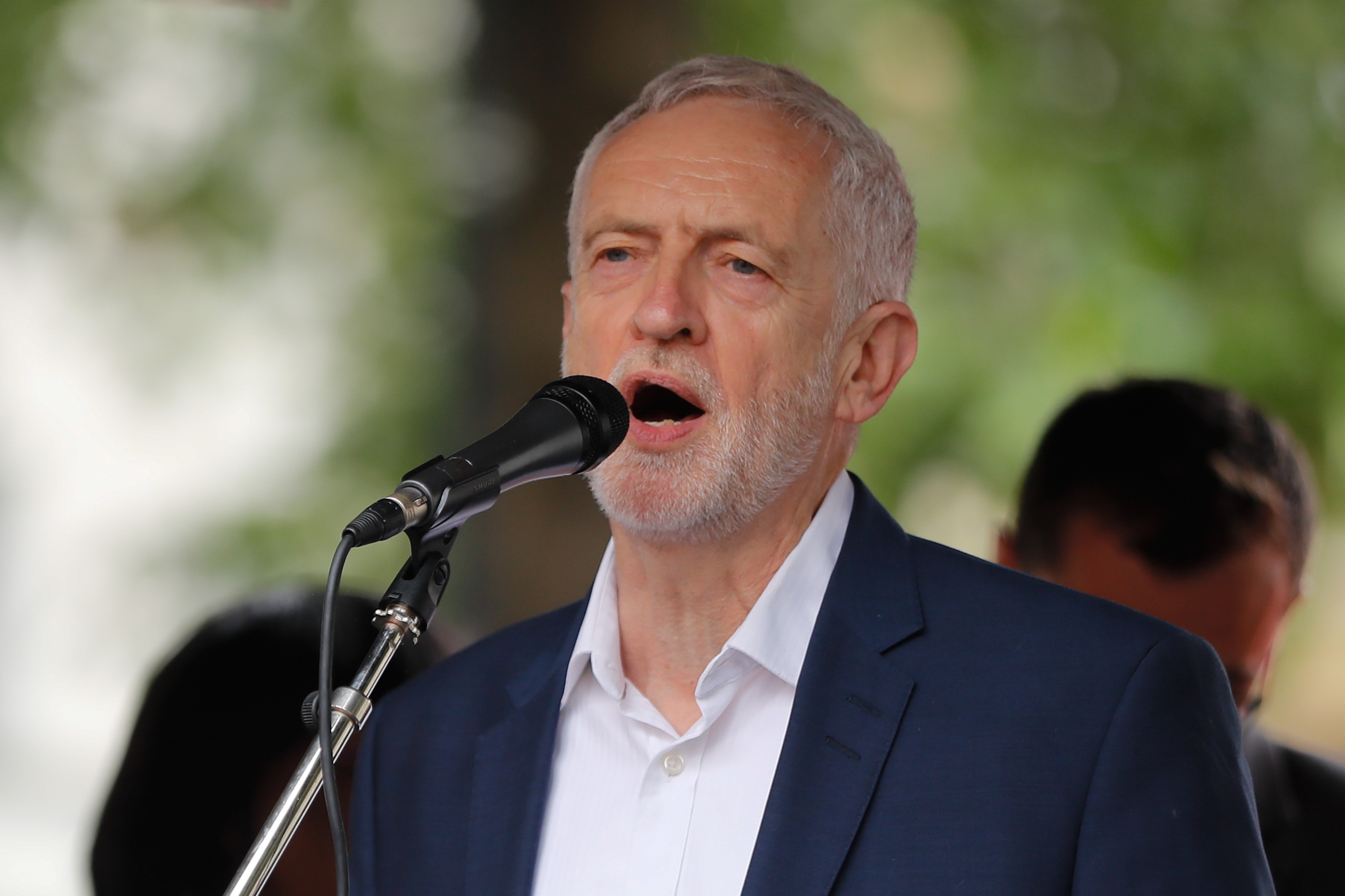 Labour party leader Jeremy Corbyn (AFP)