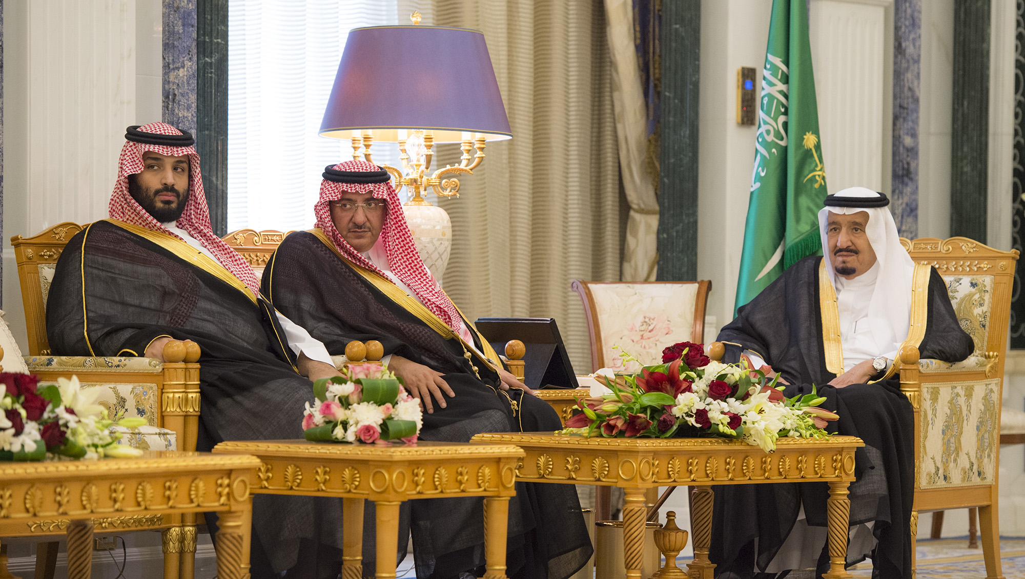 MBS, King Salman, Nayef