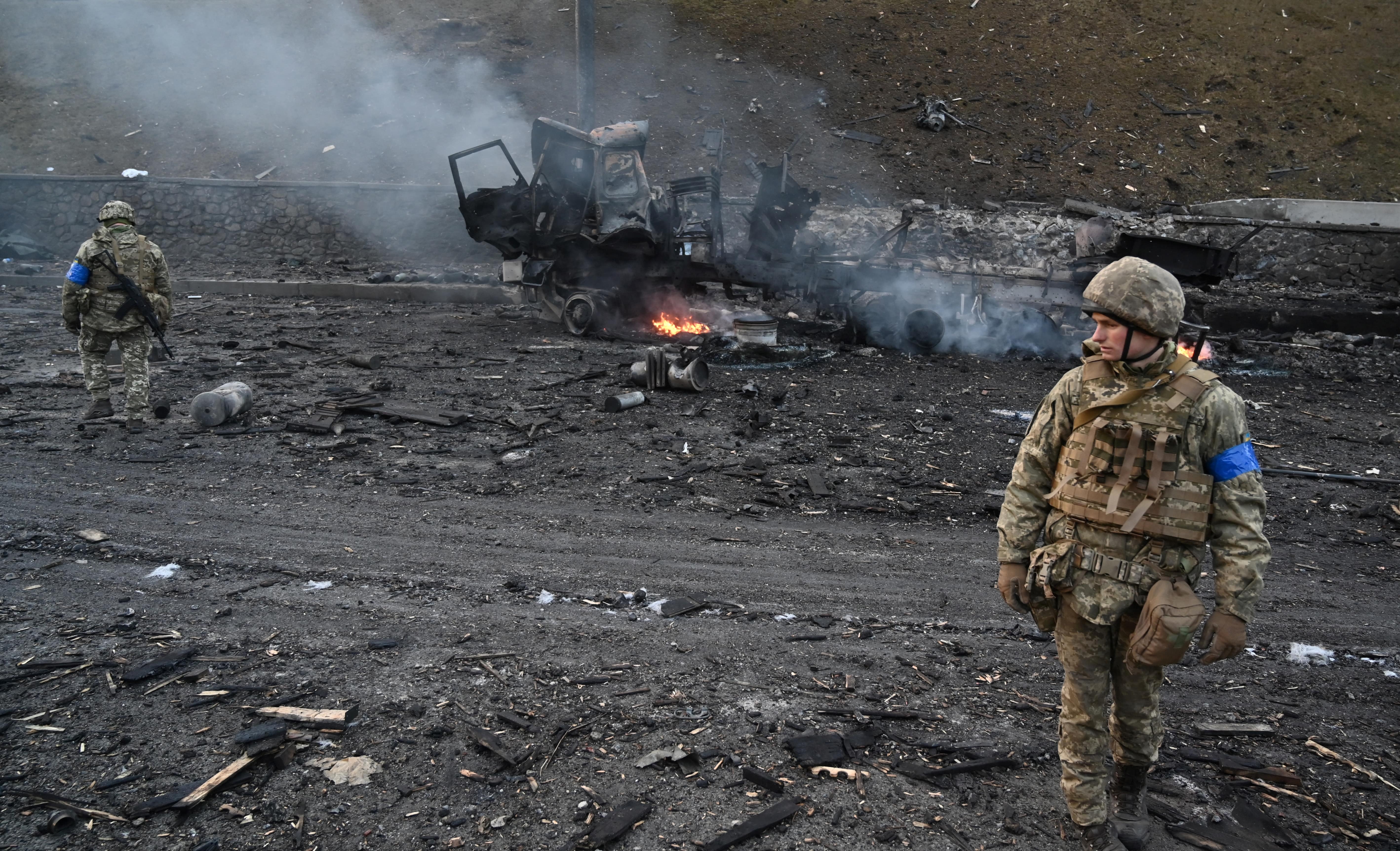 kyiv ukraine soldiers