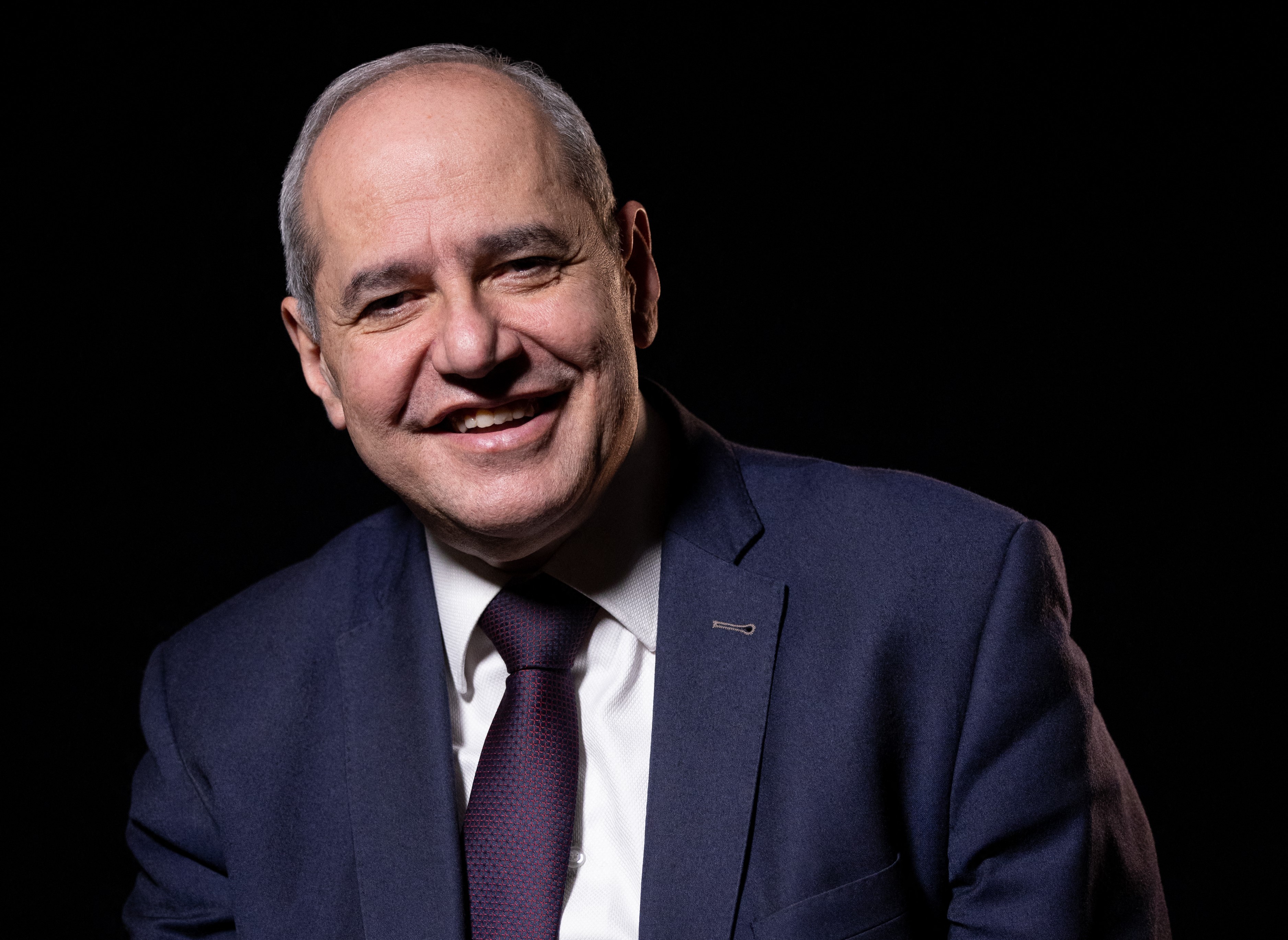 Melhem Khalaf, former head of the Beirut Bar Association (association encompassing the lawyers mandatorily registered in its bar roll), and candidate for the upcoming parliamentary elections (AFP)