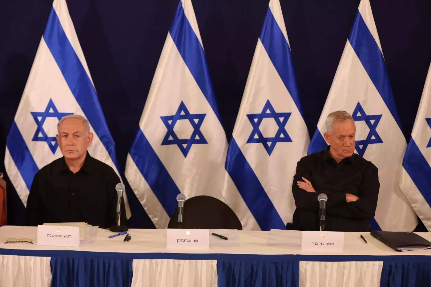 benny gantz benjamin netanyahu