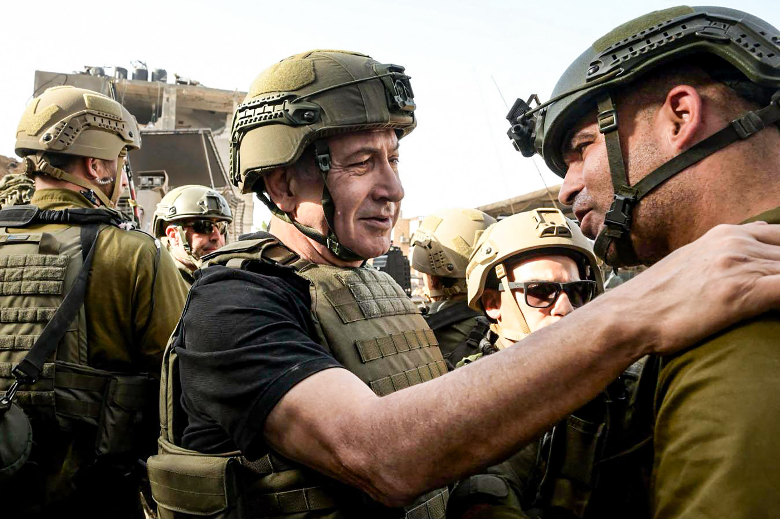 Gaza-NetanyahuIsraeliTroops-26NOV2024-AFP