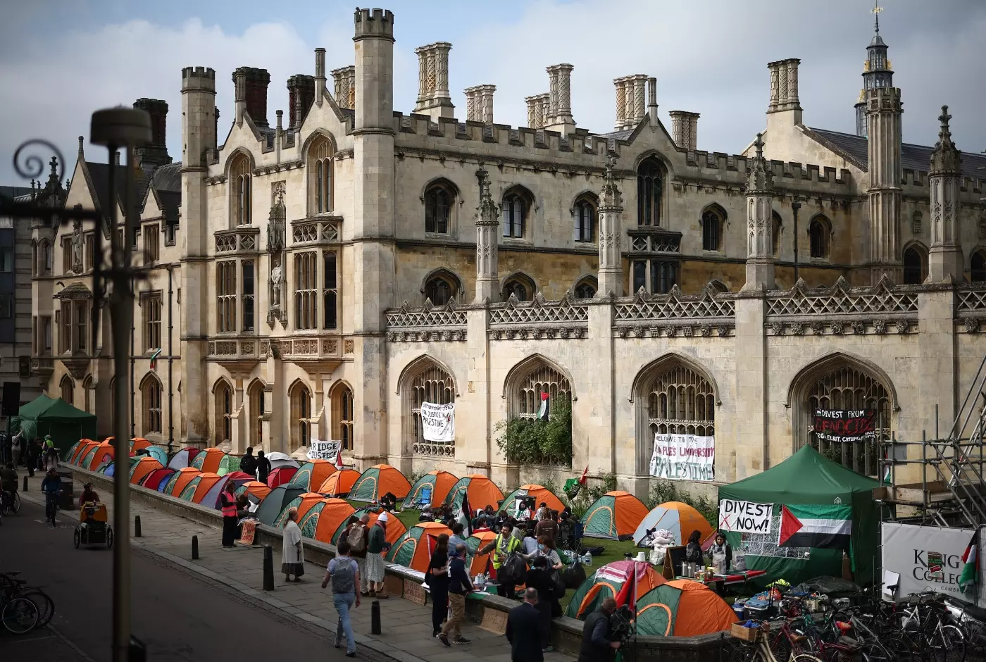 cambridge student encampment