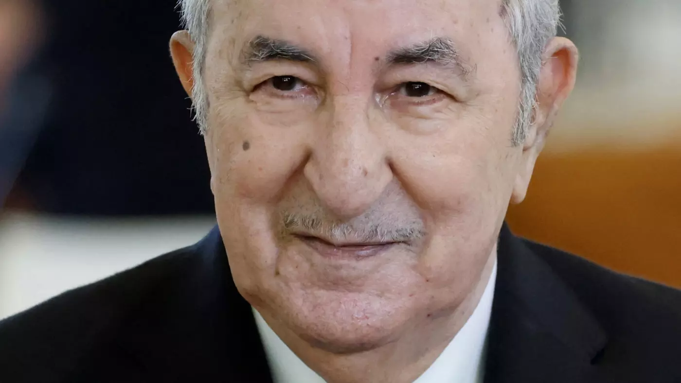 Algeria's President Abdelmadjid Tebboune