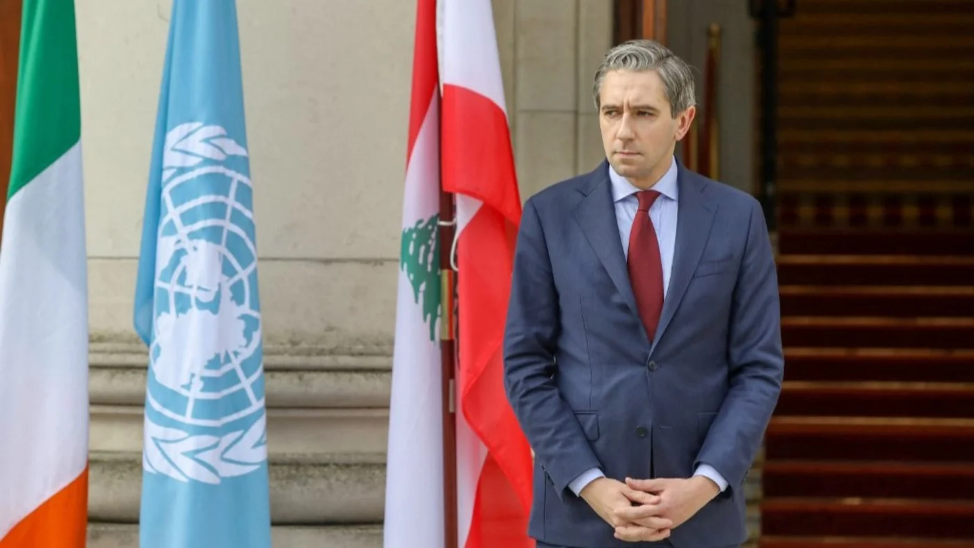 Irish Prime Minister Simon Harris