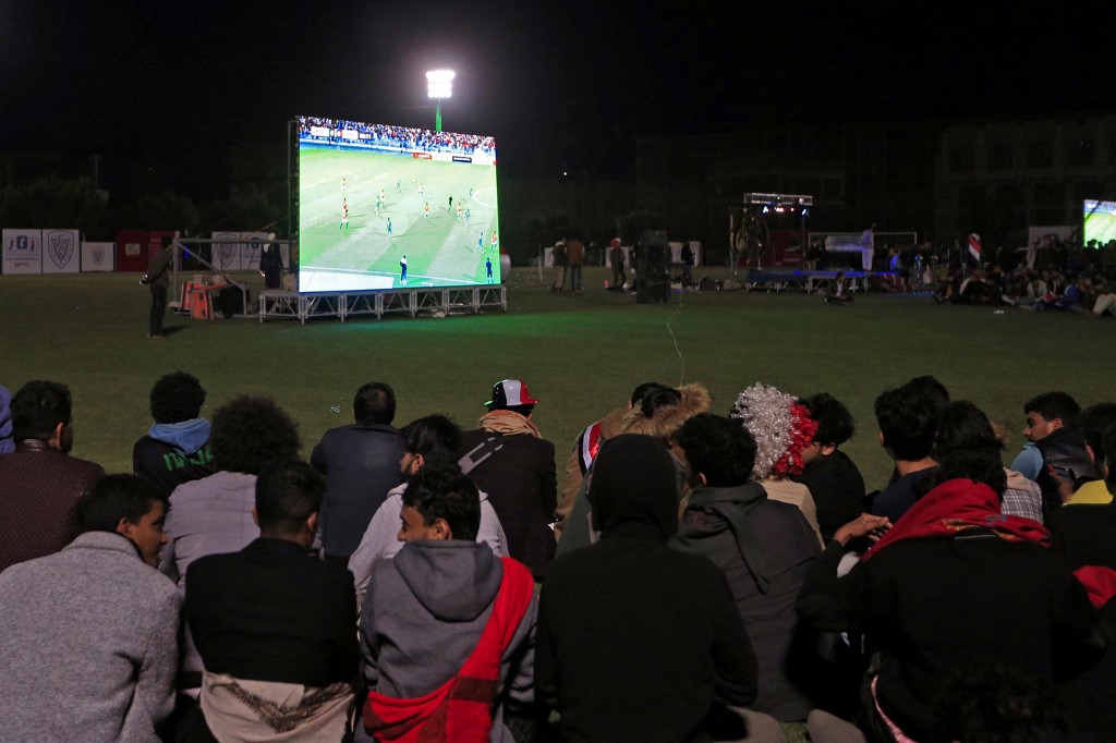 yemen football win saudi
