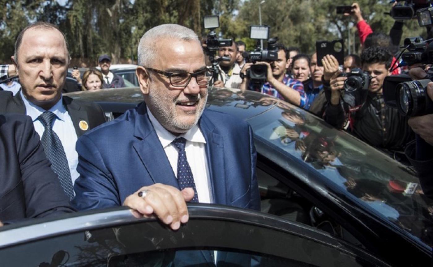 L’ancien chef du gouvernement marocain, l'islamiste Abdelilah Benkirane (AFP)