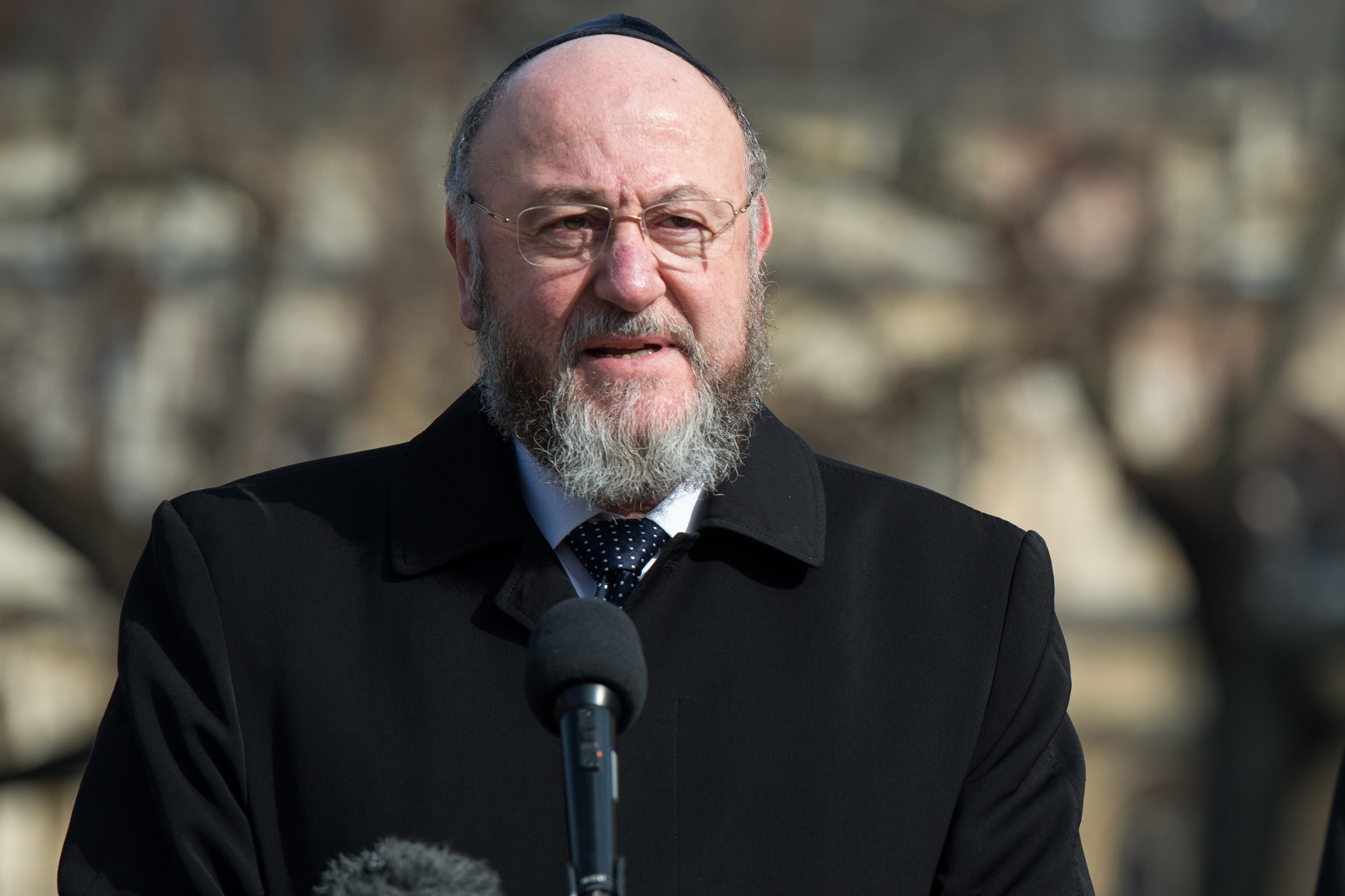 UK Chief Rabbi Ephriam Mirvis (AFP)