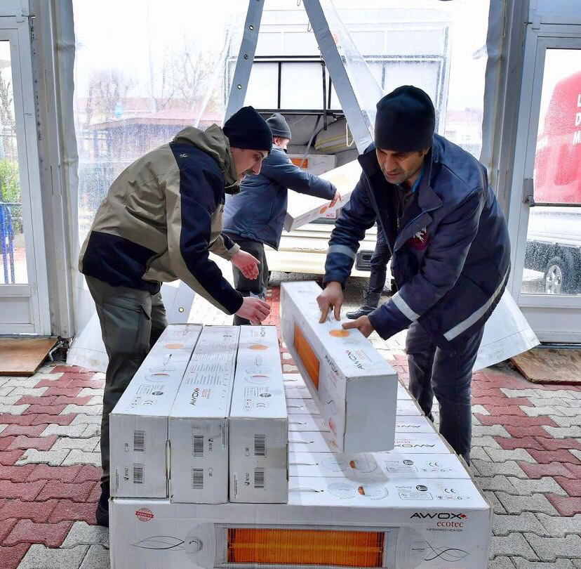 Volunteers in Istanbul