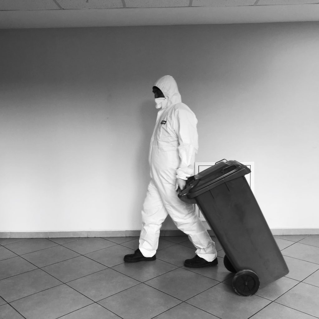 Turkish fashion photographer Osman Özel created a chronicle of his time in a quarantine dormitory on the outskirts of Istanbul (Courtesy of Osman Özel)