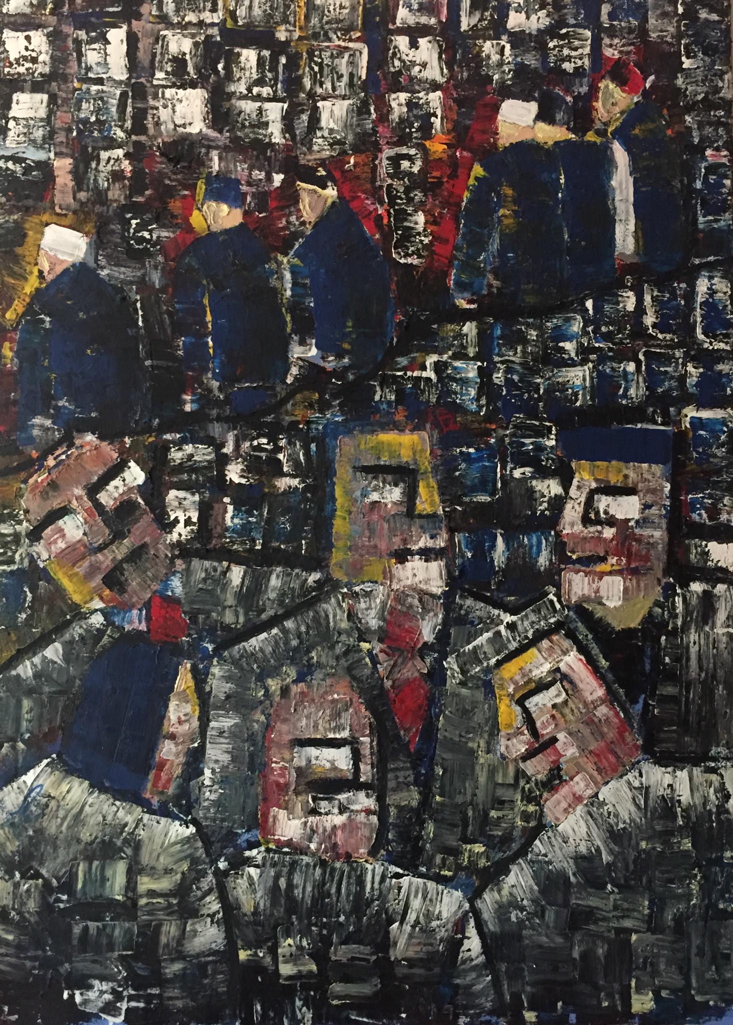 'The Meeting' (2019), by Faiza Ramadan (Faiza Ramadan)