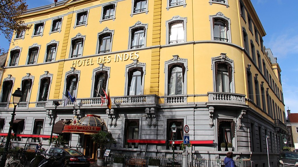 The Hotel Des Indes in The Hague on 13 October 2017. (Wikimedia Commons)