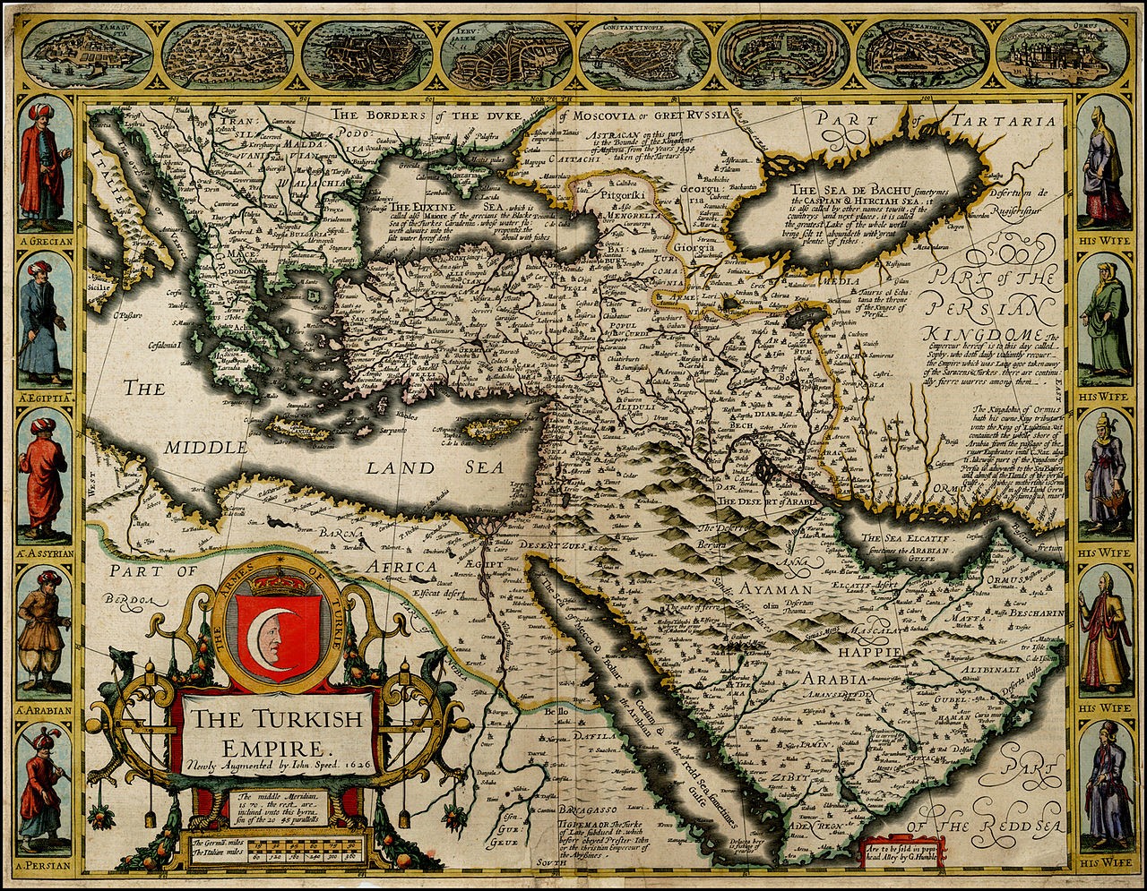 A rare map from 1626 refers to the Persian Gulf as the 
