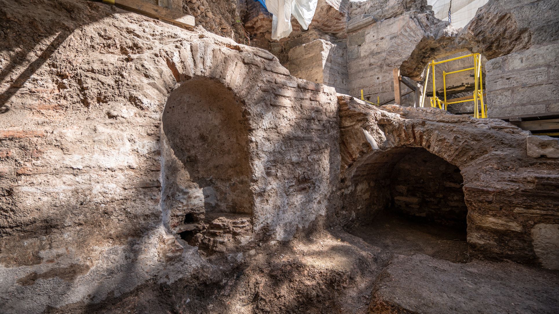 Old fountain at Boukoleon