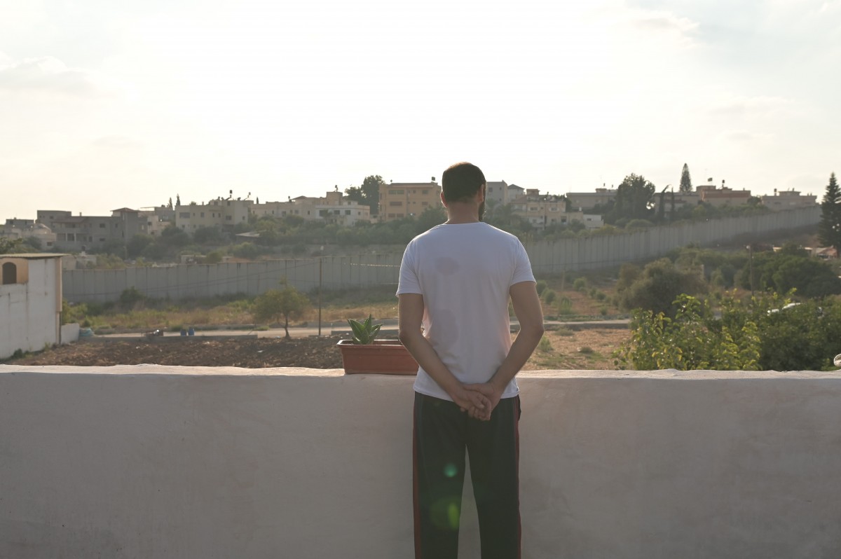 Ameen Nayfeh's 200 metres is about a Palestinian man separated from his family by the wall (credit)