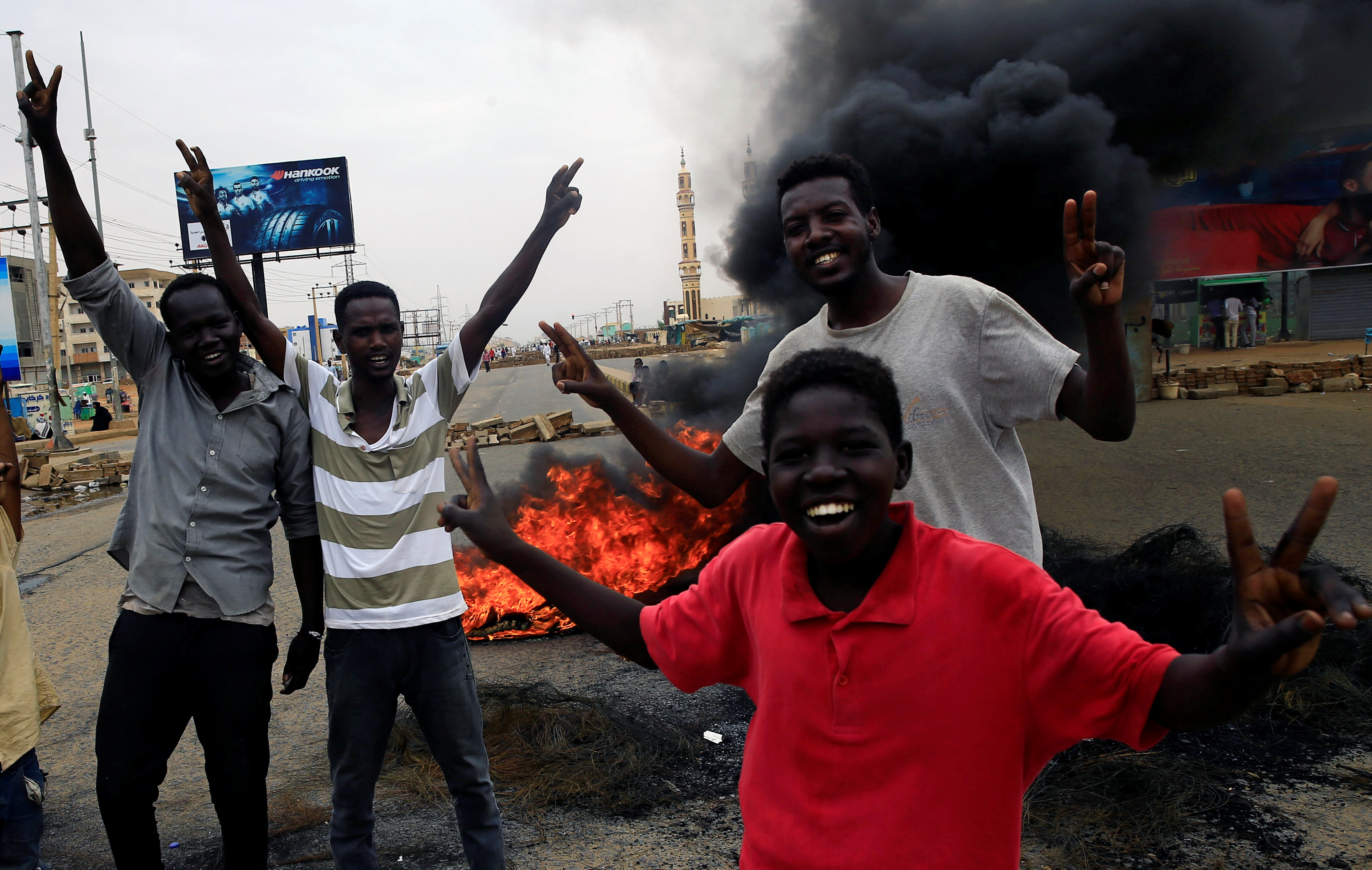 Sudanese protesters
