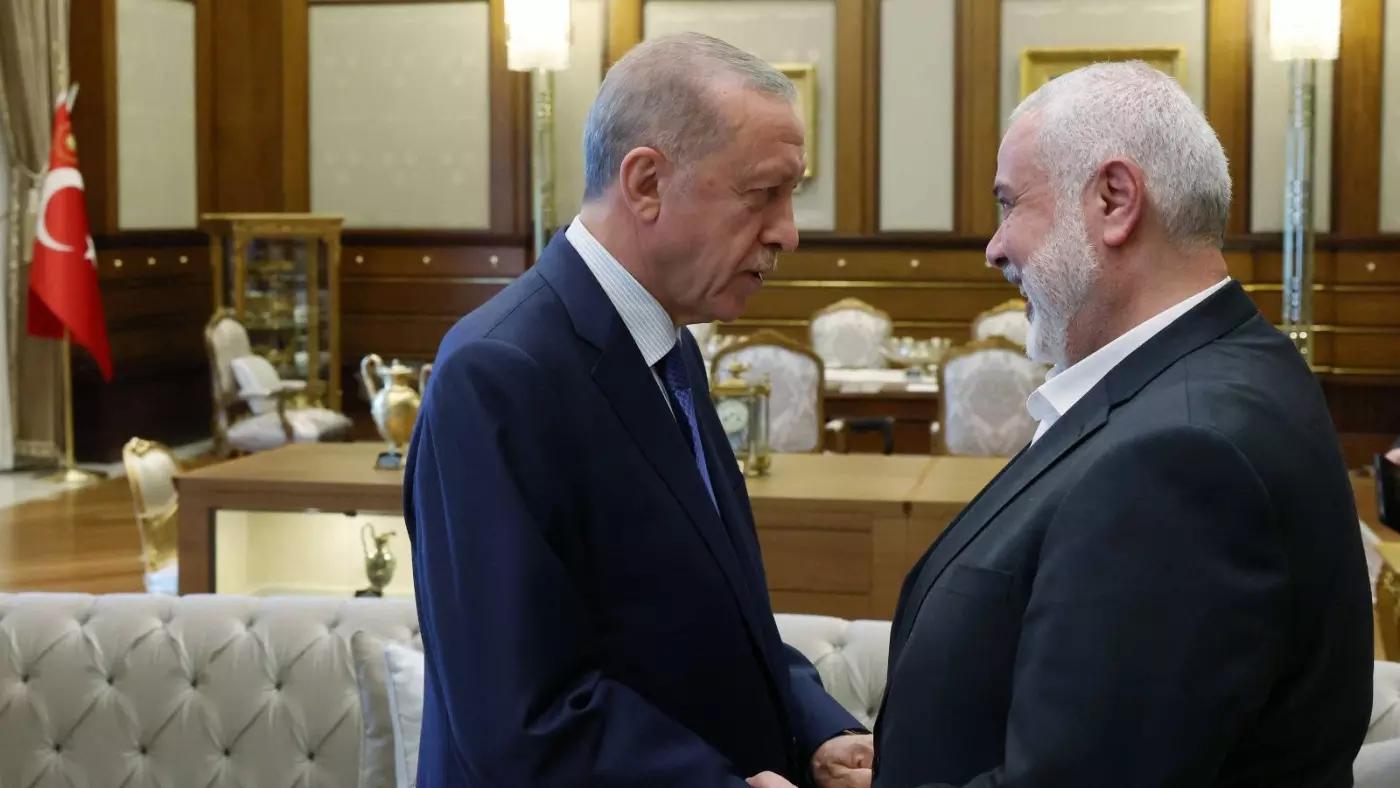 erdogan ismail haniyeh