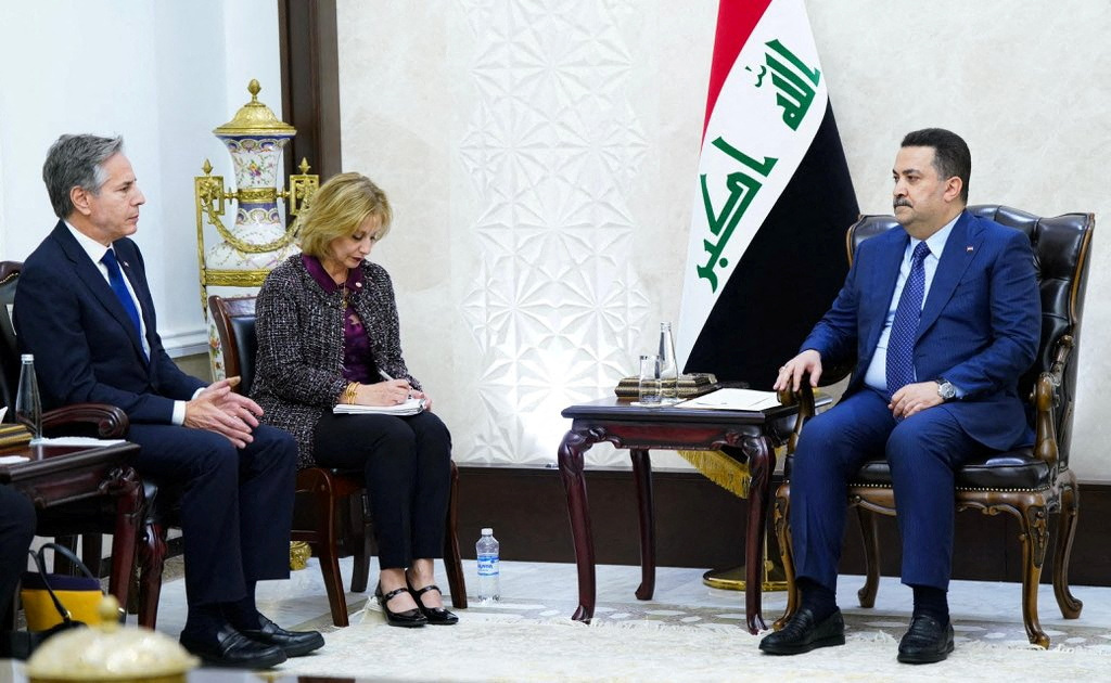mohammed al-sudani blinken baghdad visit