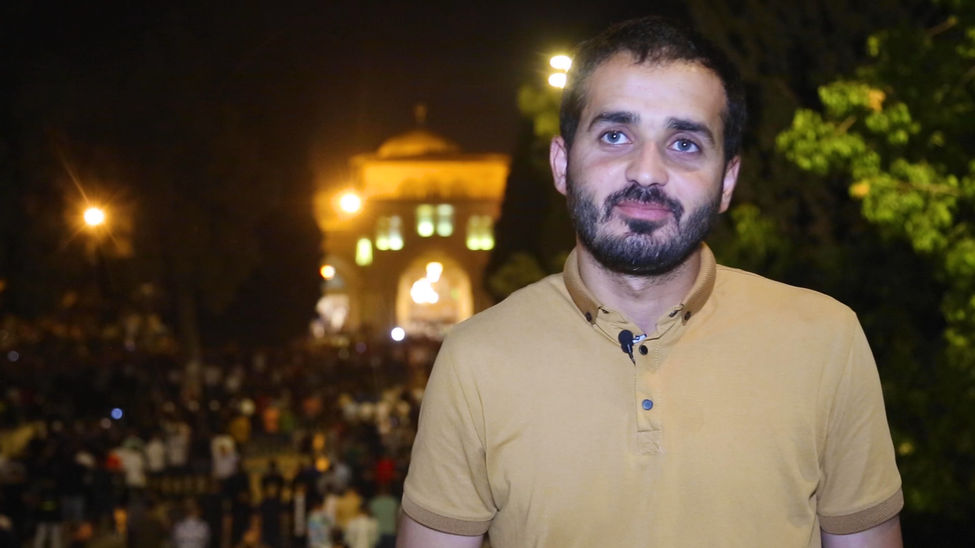 'The will of the worshippers is stronger than bullets'' Mohammed Atiq said (MEE)