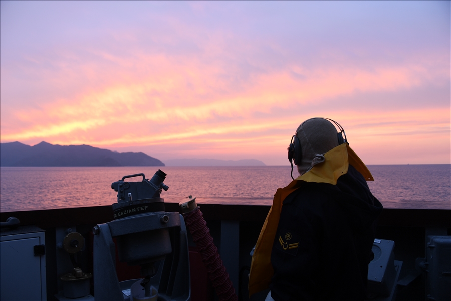 The Turkish military conducting a drill (Turkish defence ministry)
