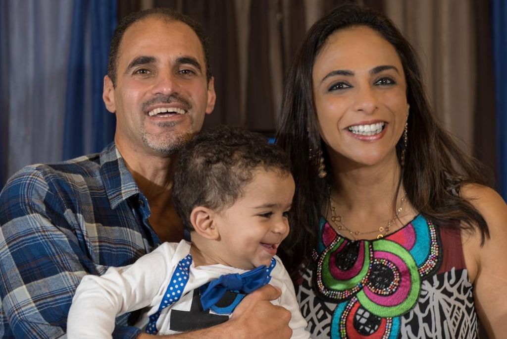 Mohamad Eleraky et Rasha Mekky ont partagé avec d’autres la façon dont ils sont entrés dans la vie de Mostafa (Crédit photo : Hussein Moustafa)