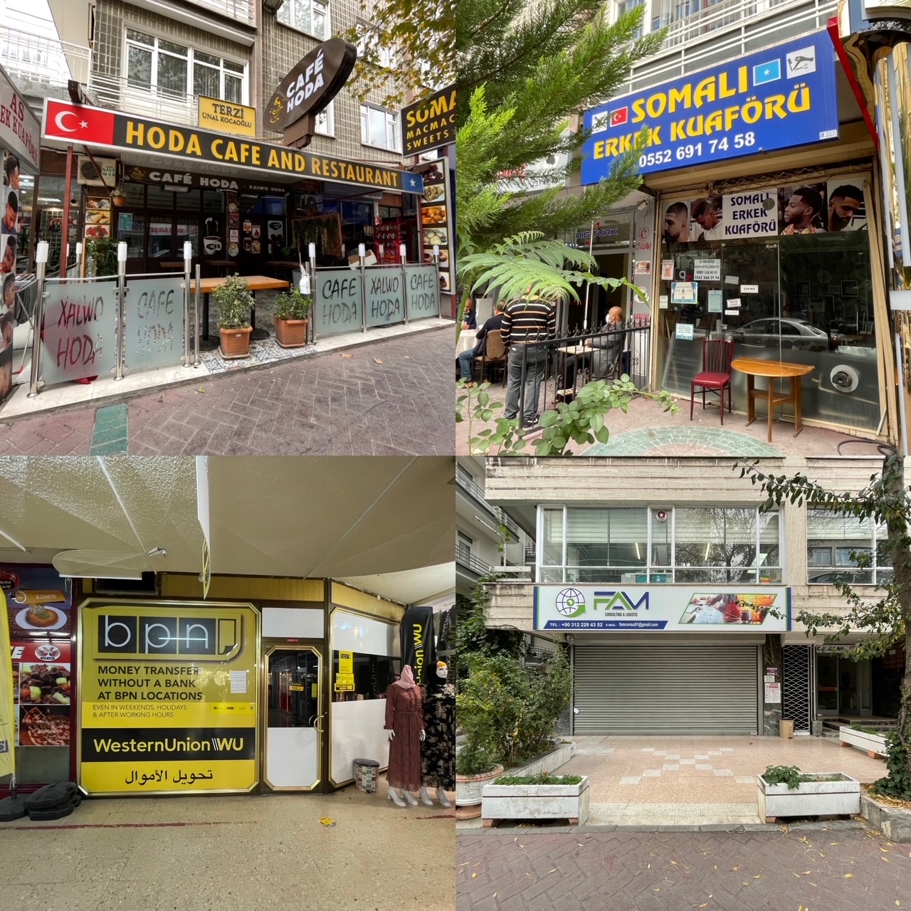 Somali businesses Ankara