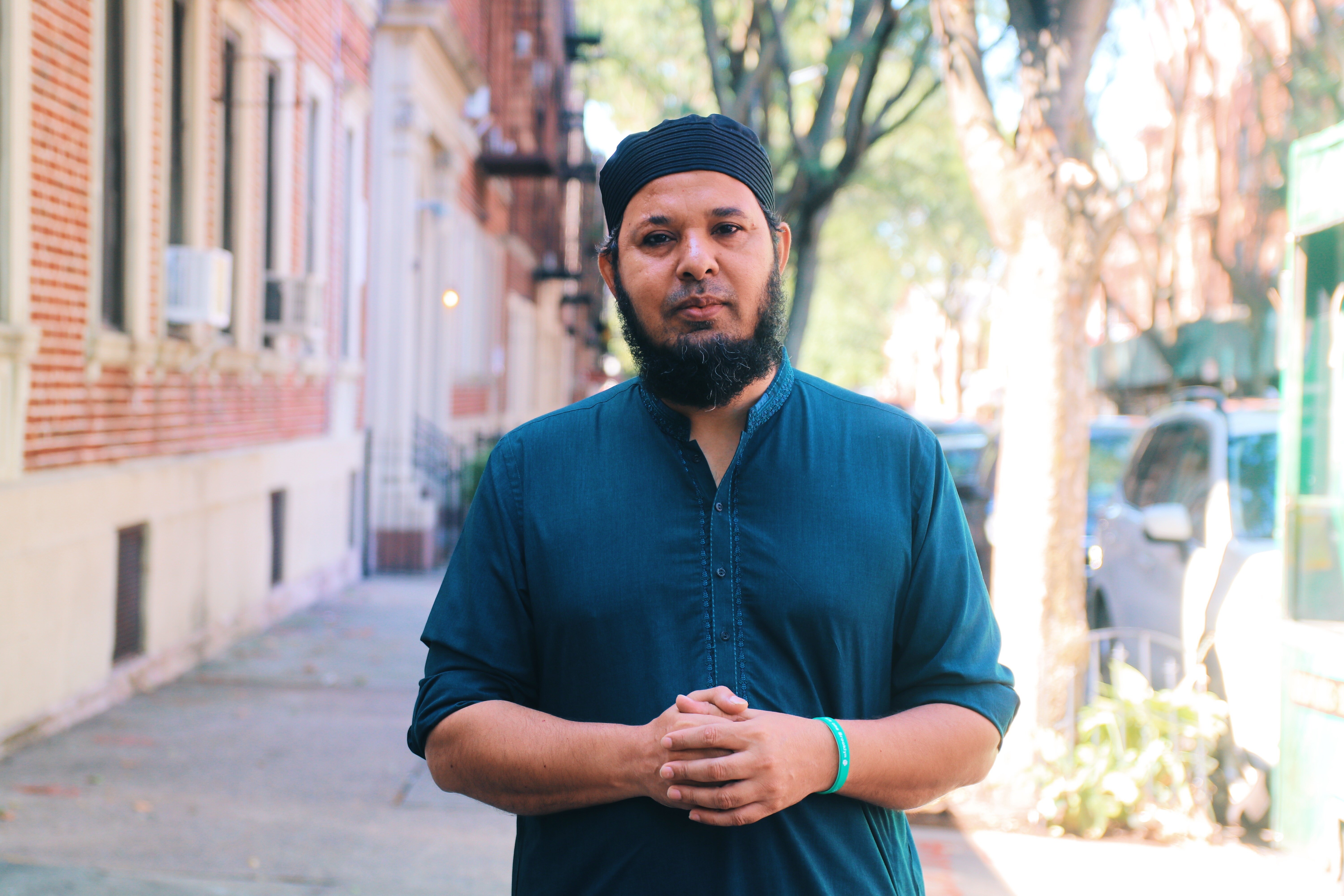 'Before 9/11, we thought America was a free country for everyone and there was no fear at all for us' says Zakarya Khan (MEE/Zainab Iqbal)