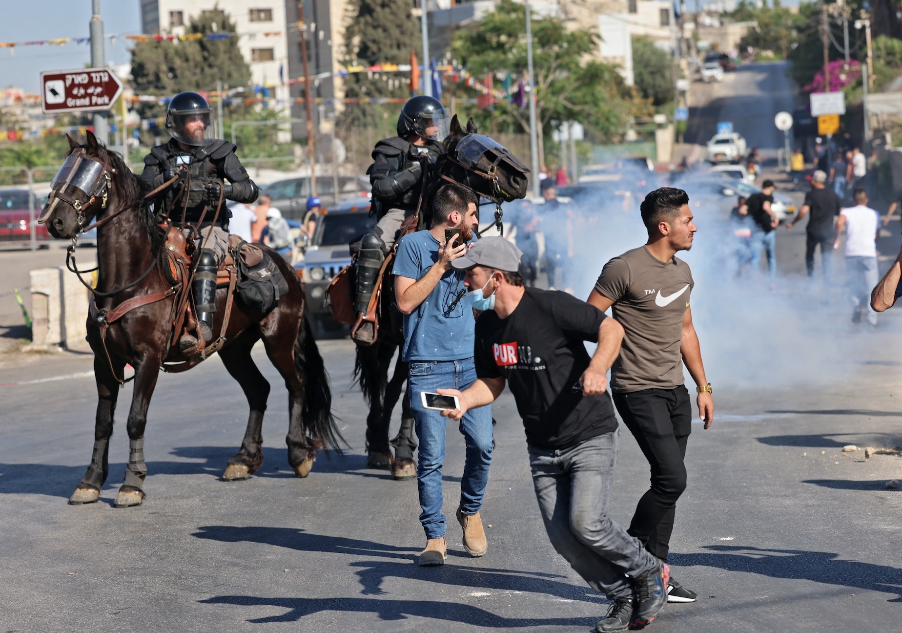 AFP Jerusalem protests