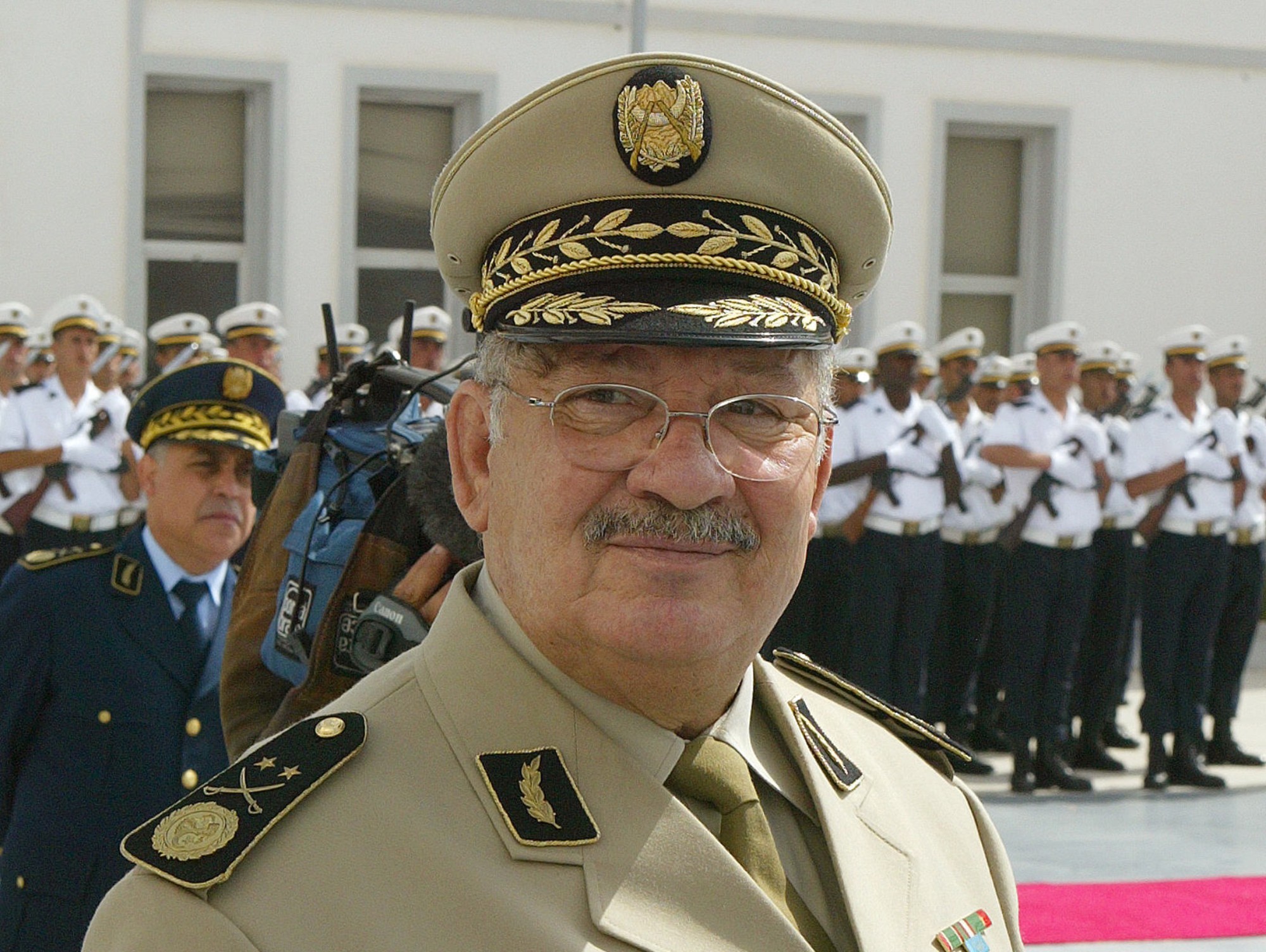 The head of the military has long been a loyal supporter of Bouteflika (AFP)