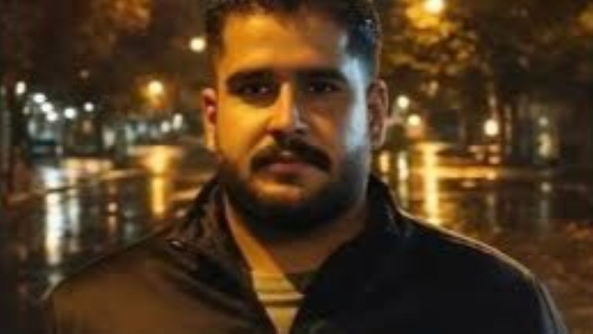 A social media image of Amir Mohammad Koohkan (Hengaw)
