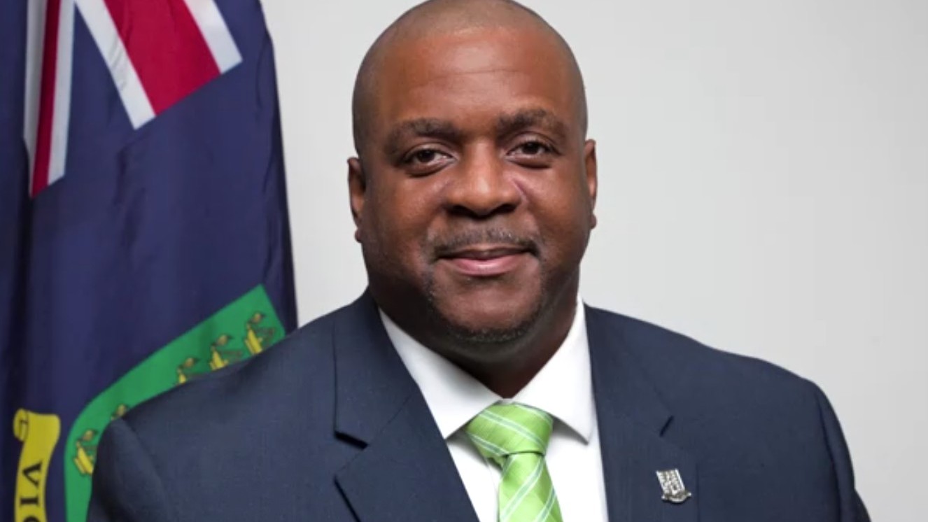 British Virgin Island Premier Andrew Fahie (Reuters)