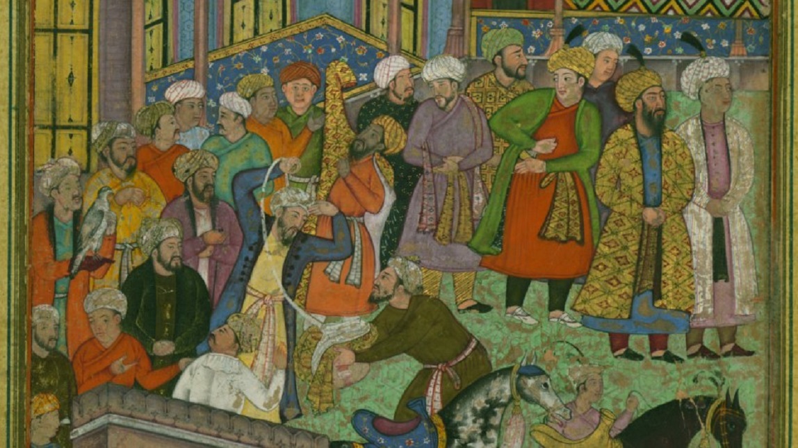 babarnama-scene-persian-miniature