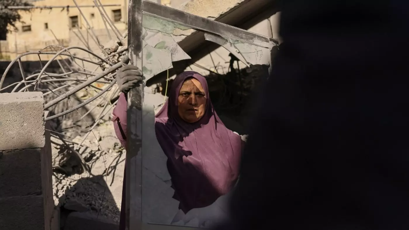 demolished house occupied west bank