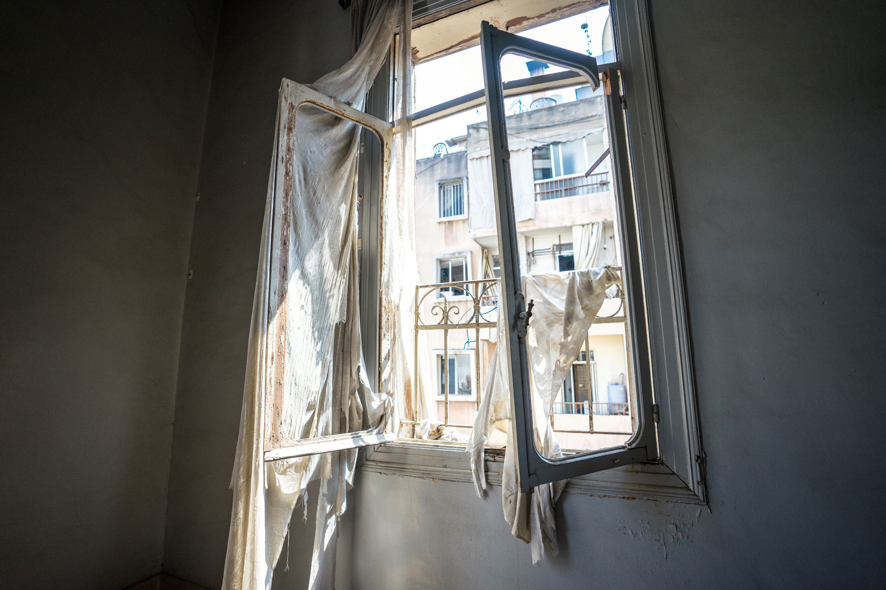 Beirut explosion Gemmayze