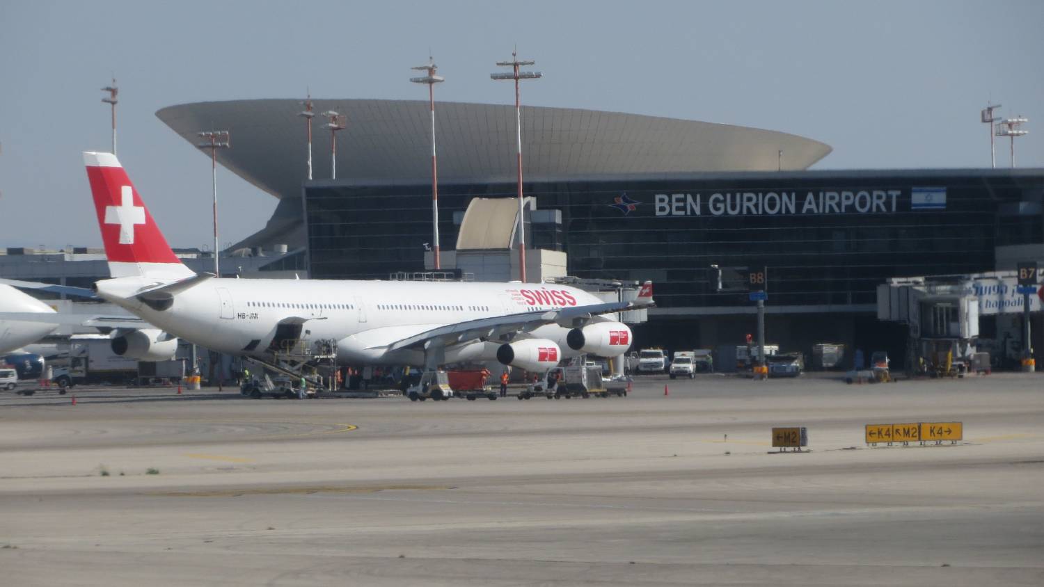 Once known as Lod Airport, the airport expanded into the towns and villages surrounding it (Creative Commons)