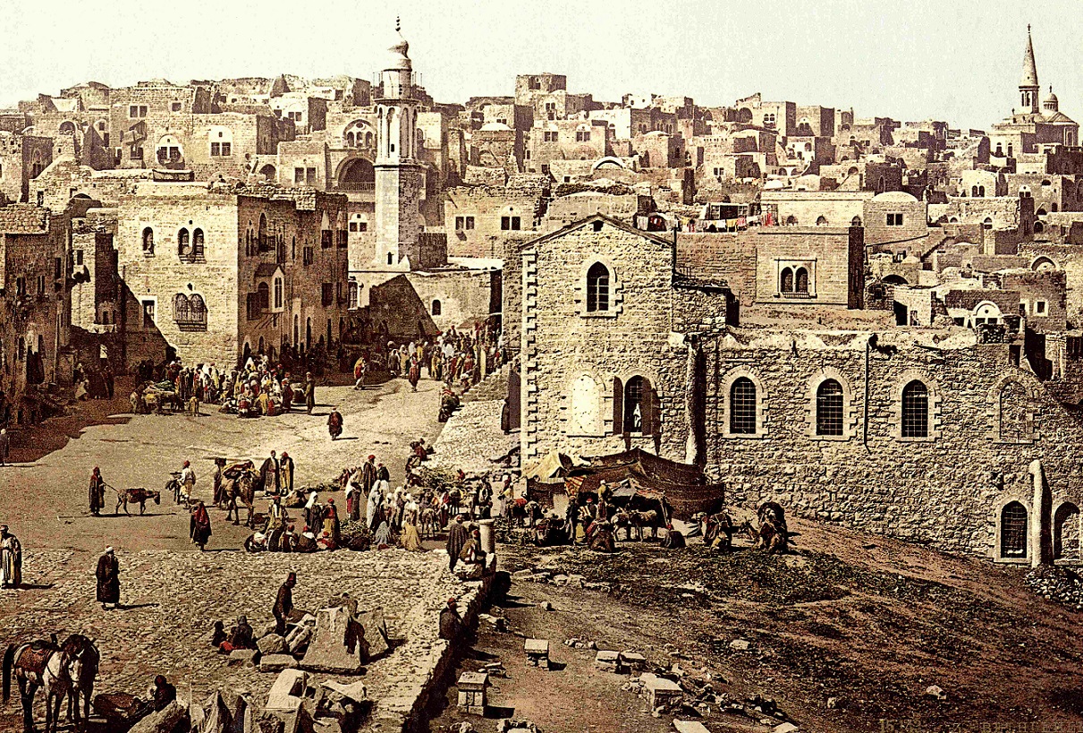 Bethléem – Photographie, vers 1890 – Collection particulière, DR (avec l’aimable autorisation de l’IMA)