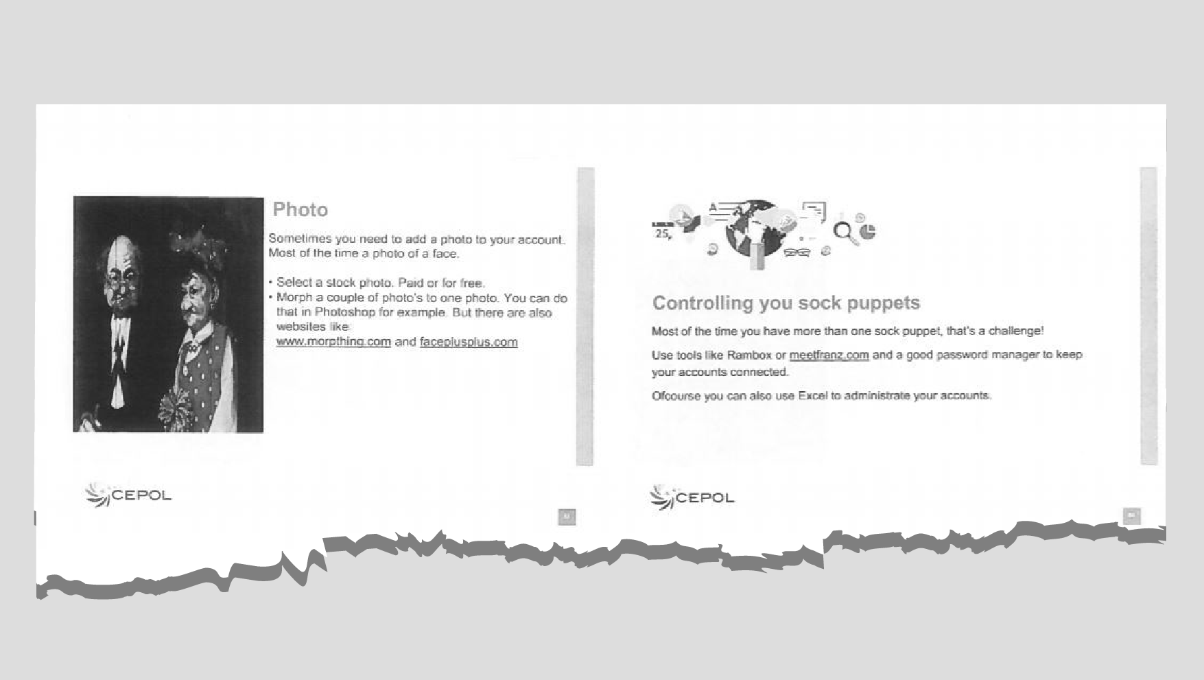 CEPOL training slide