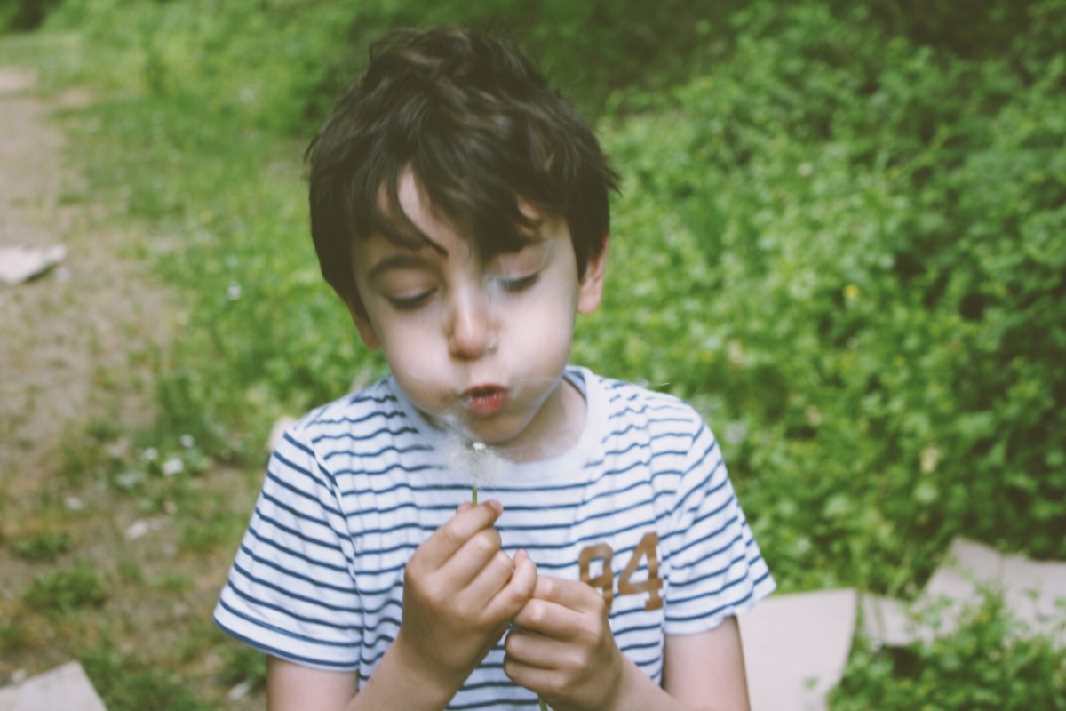 Eltaweel's son Yahya spends a lot of his homeschooling time outdoors as 