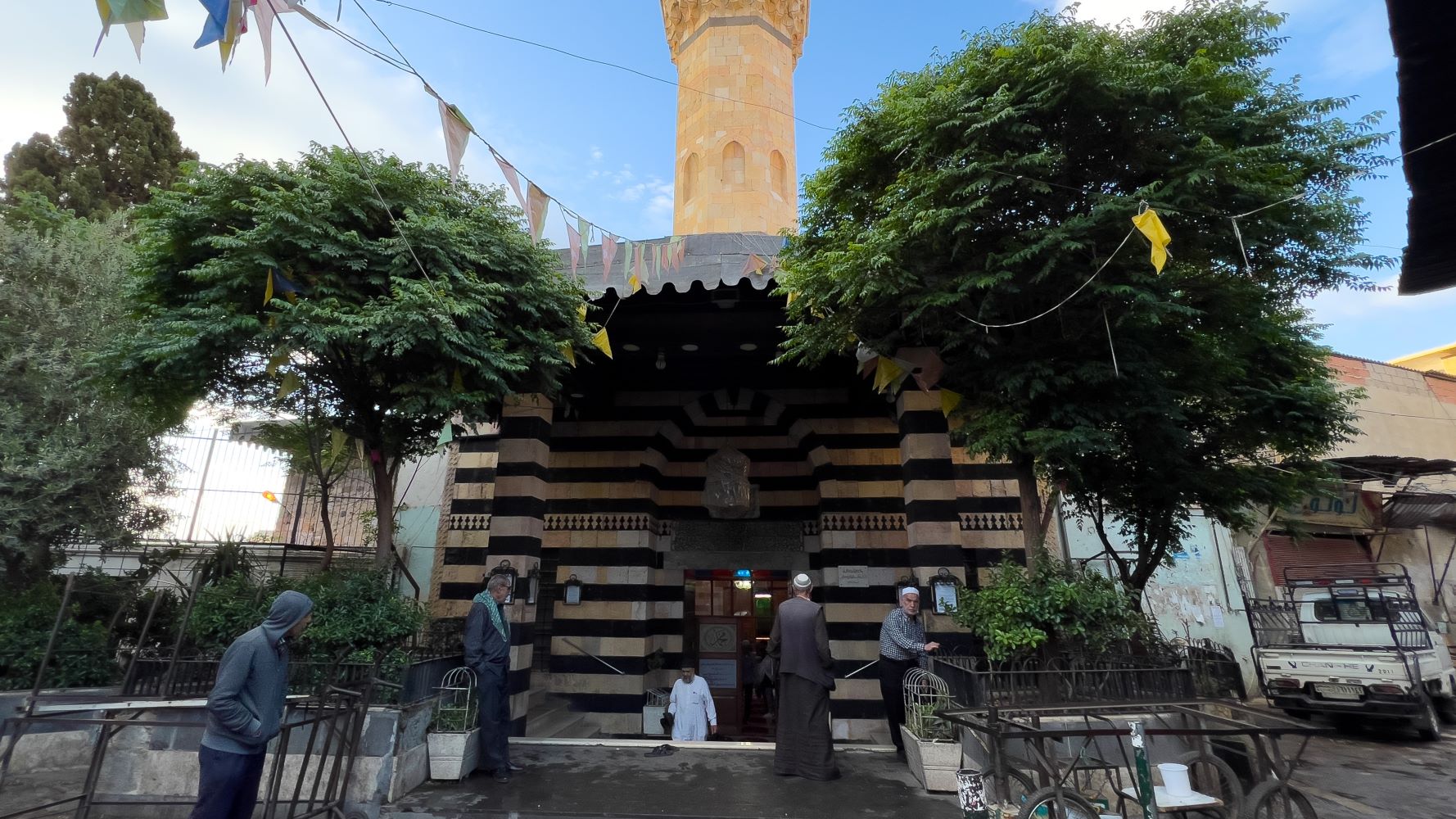 Entrance to Mosque and Mausoleum Ibn Arabi