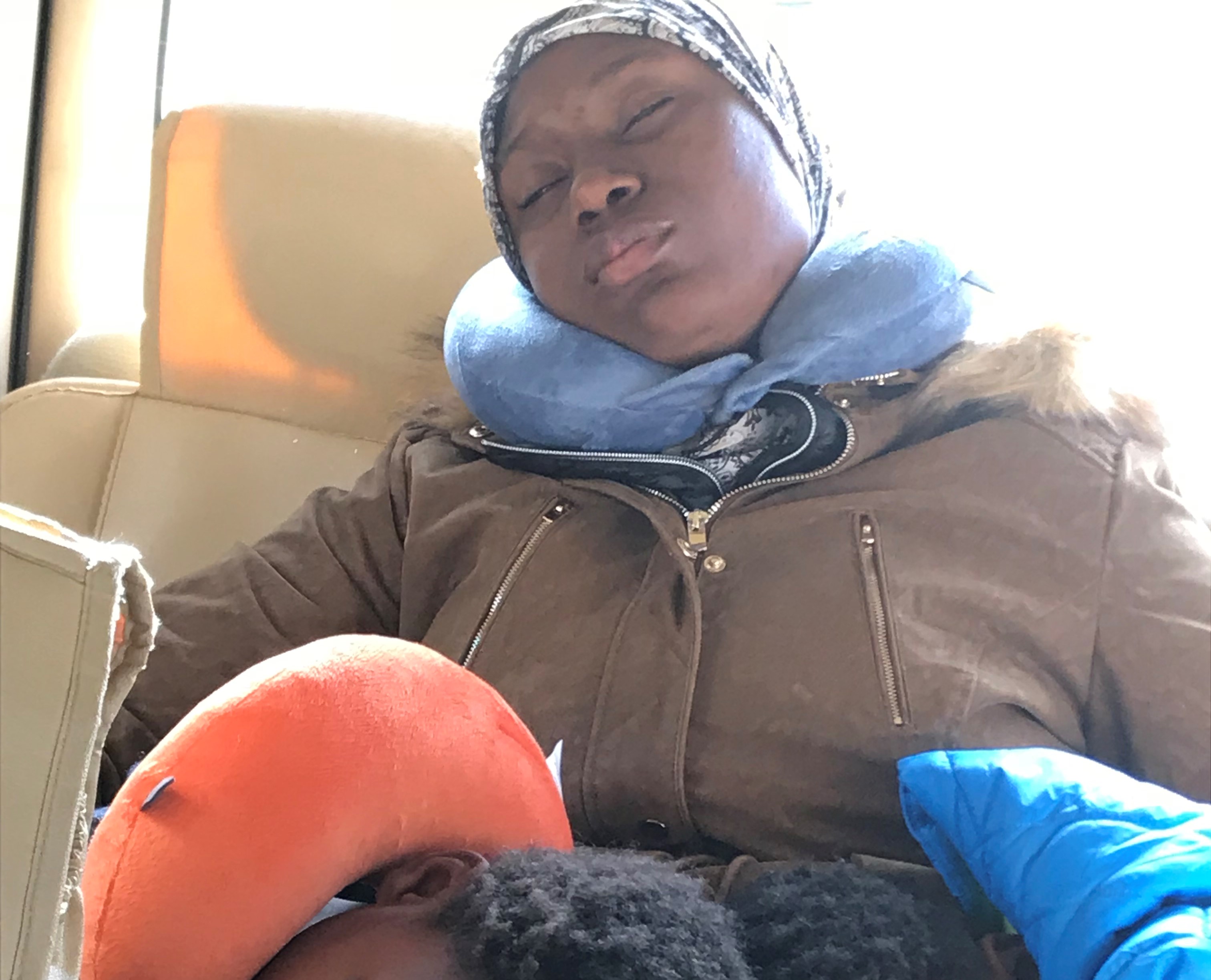 Felicia travelled 10,000 km to Syria to retrieve her sons (Courtesy of Reprieve)