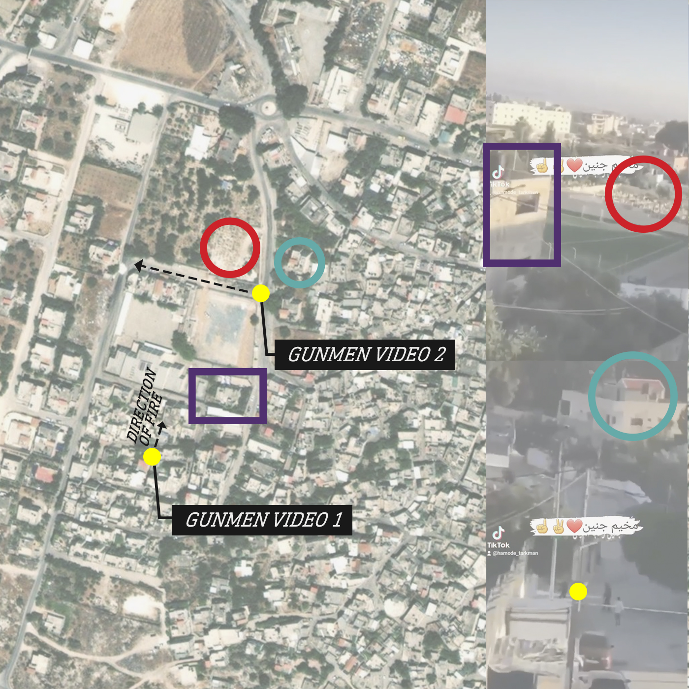 First Palestinian gunmen 