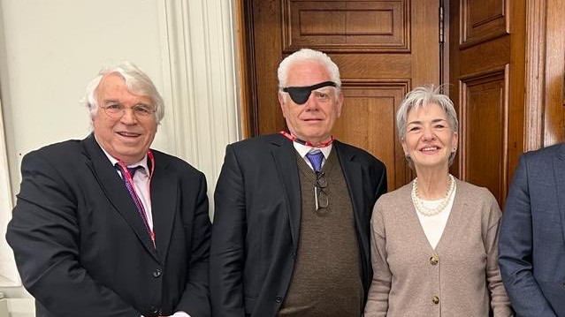 Ilan Baruch, Alon Liel and Susie Becher of the Policy Working Group in London (Twitter)