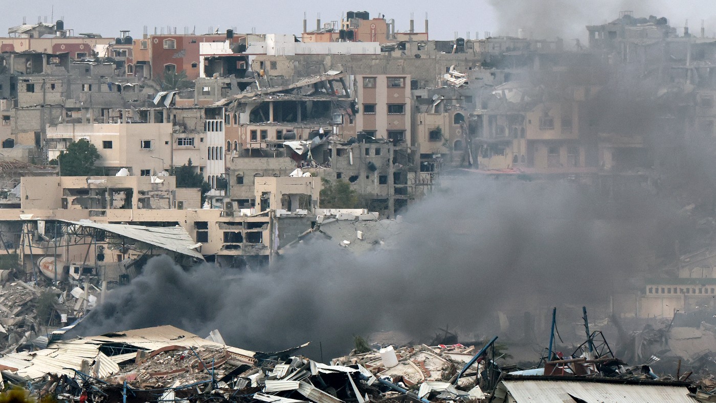 Northern Gaza destruction