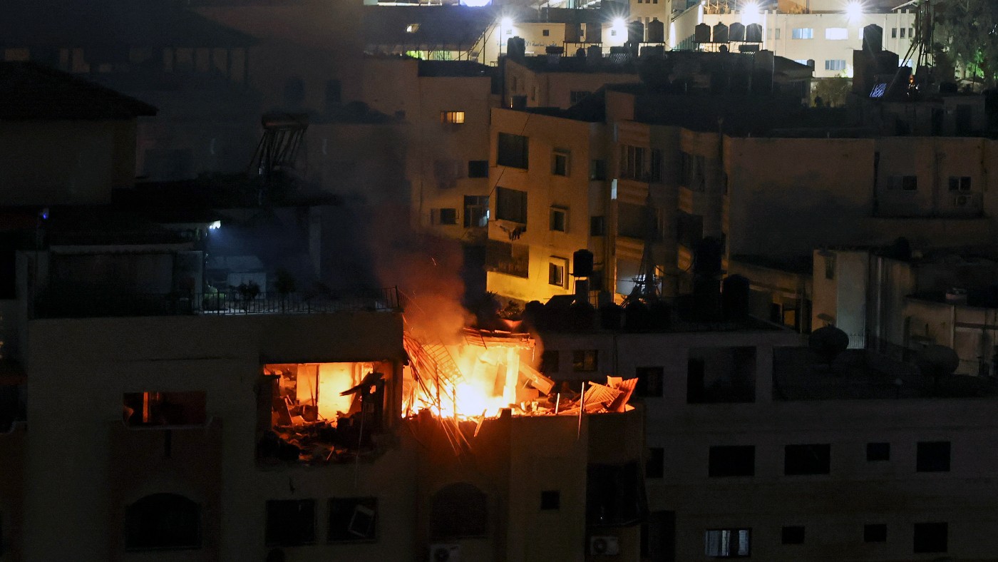 Gaza fire