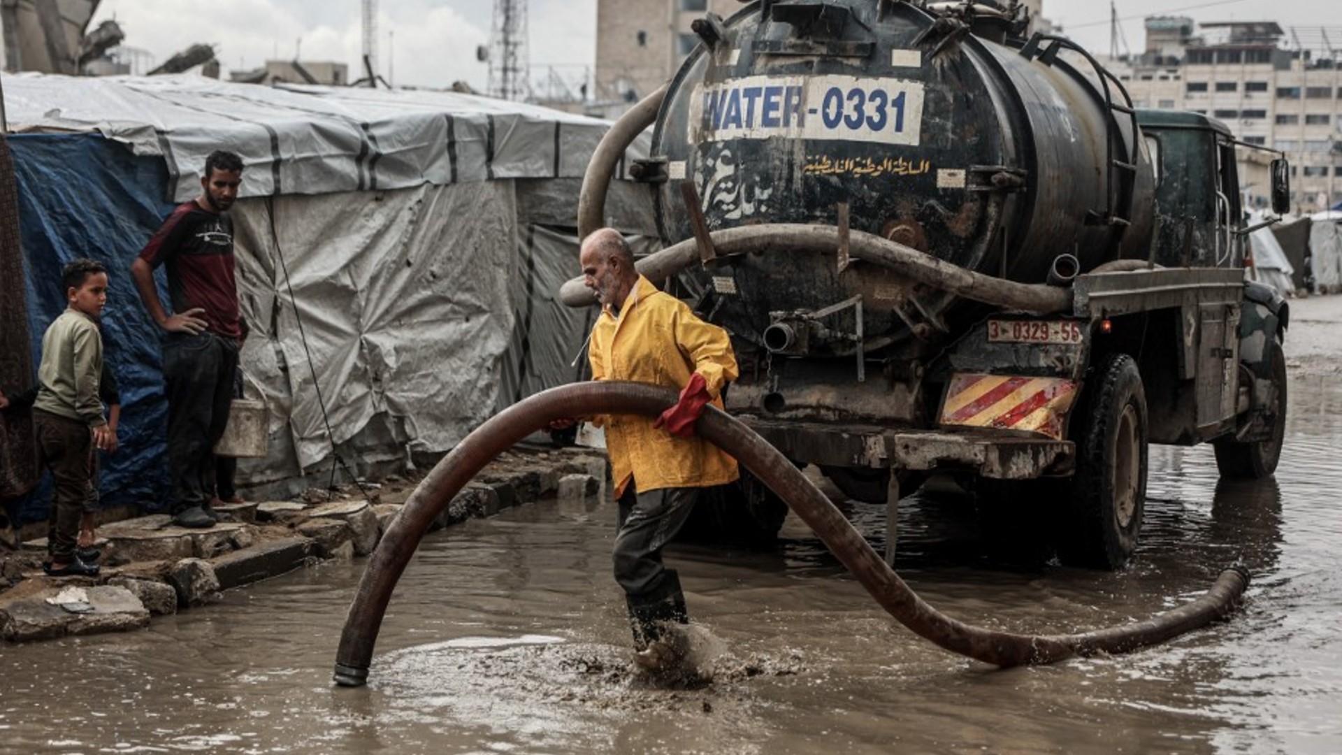 Gaza City floods