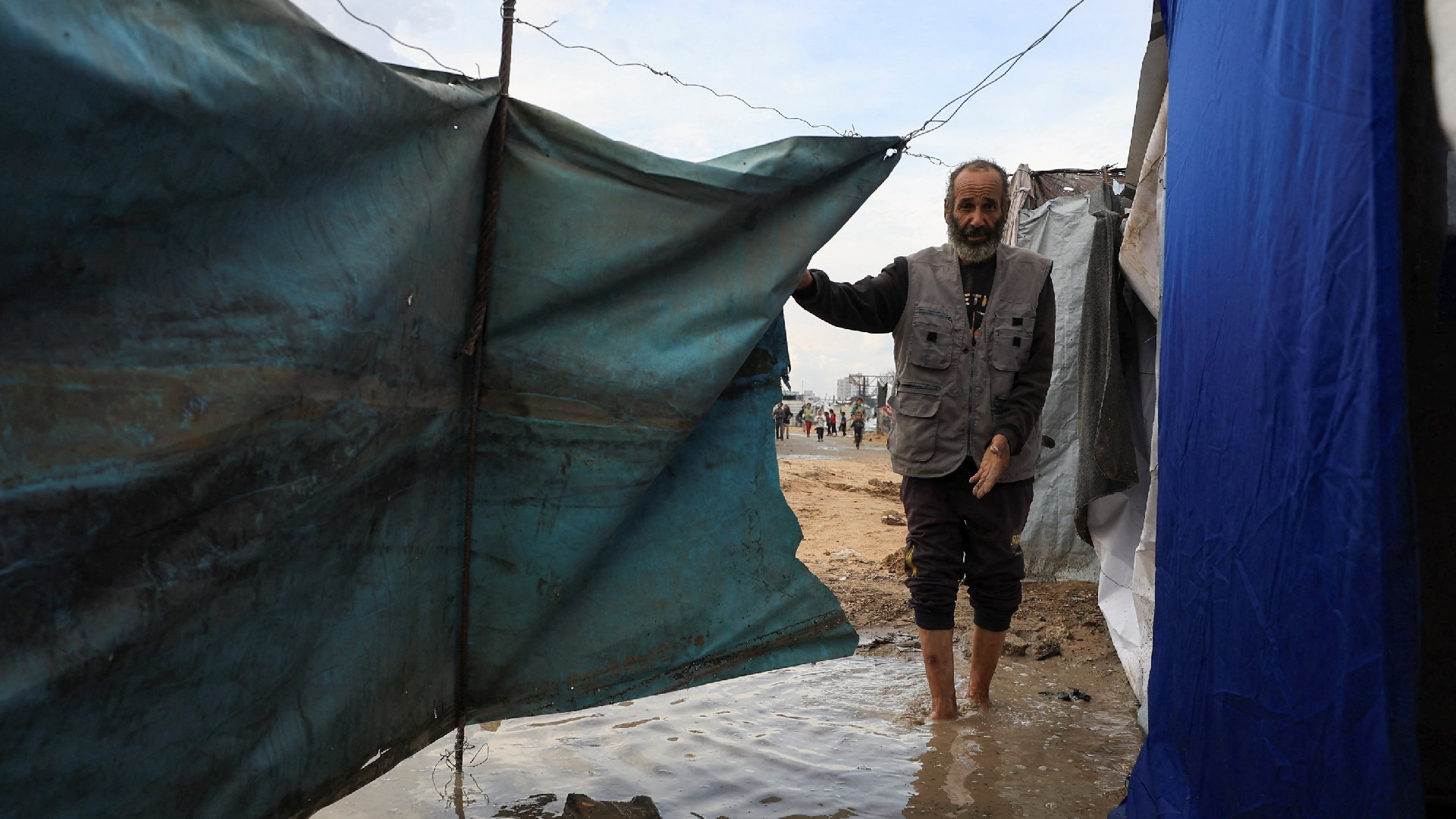 Gaza City flood