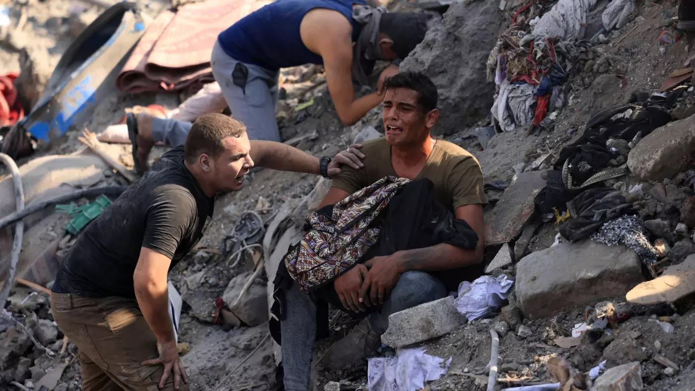 Bureij refugee camp gaza