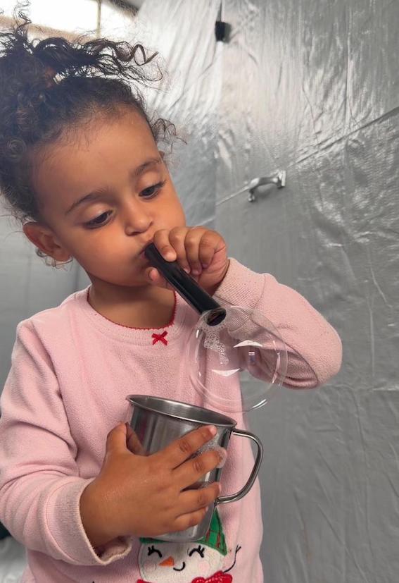 Gaza bubbles