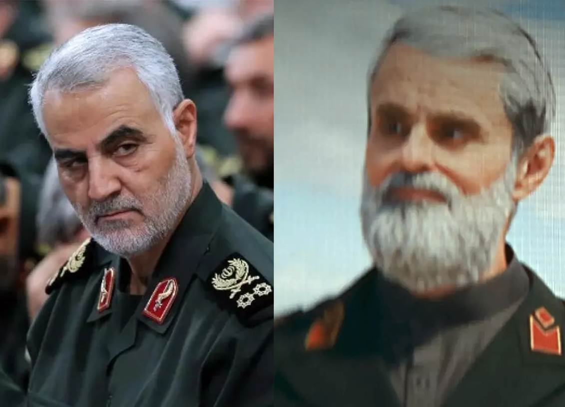 Comparison with Qassem Soleimani in CoD game