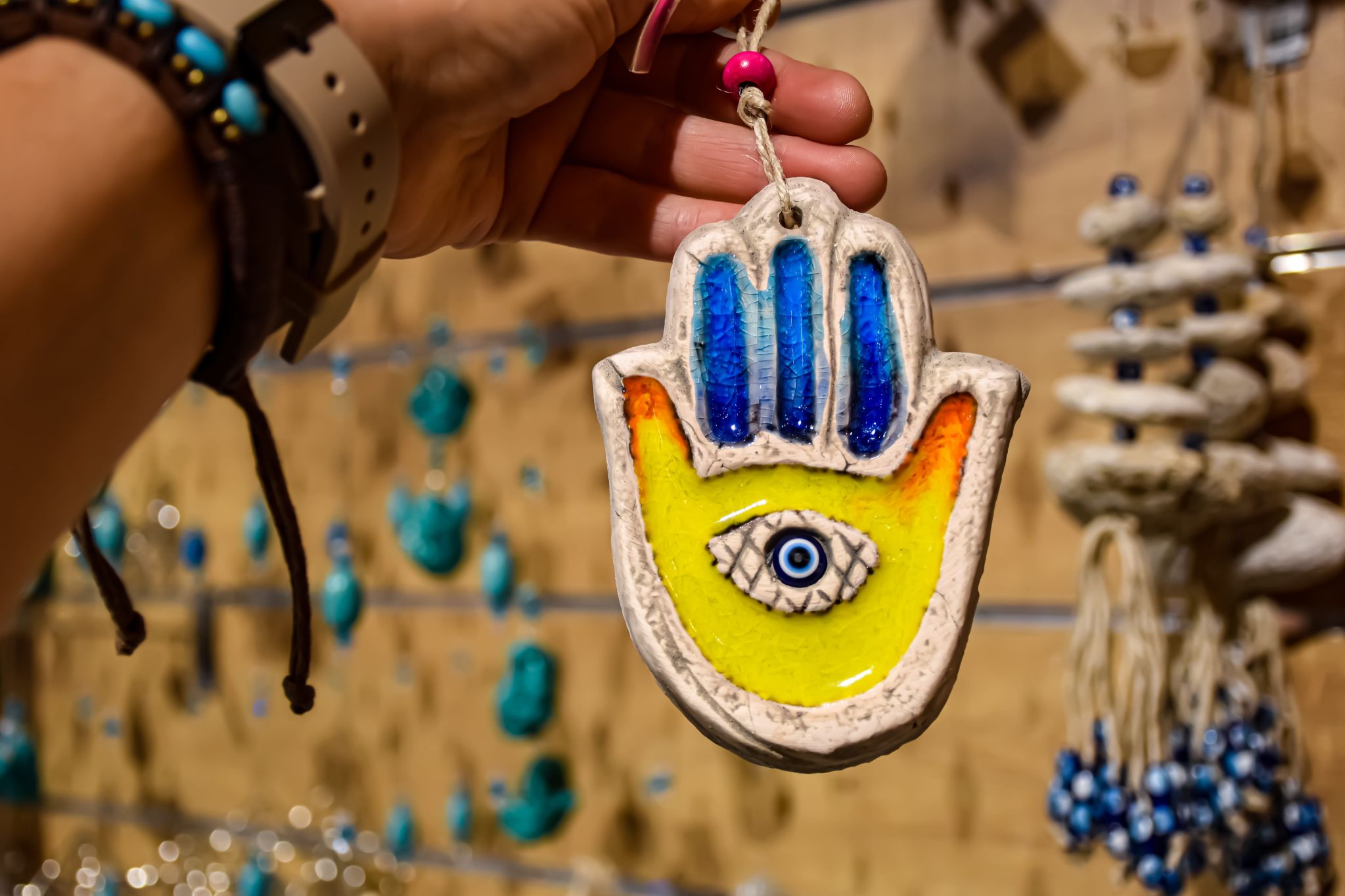 The Hand of Fatima is a popular talisman in parts of the Middle East and North Africa to ward off evil (CC)